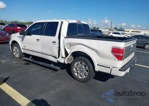 2011 Ford F-150 Platinum из США, поврежденный, VIN 1FTFW1CT6BFC45311
